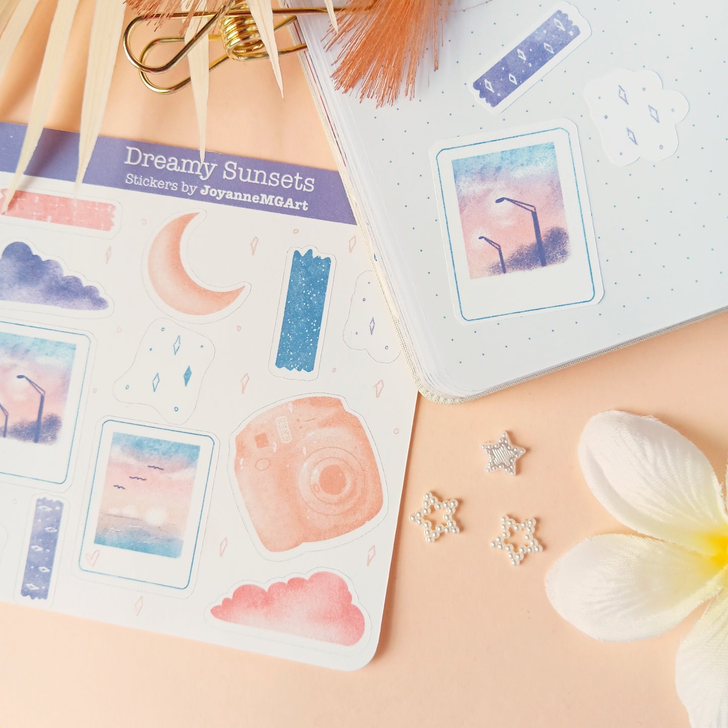 Dreamy Sunsets Sticker Sheet