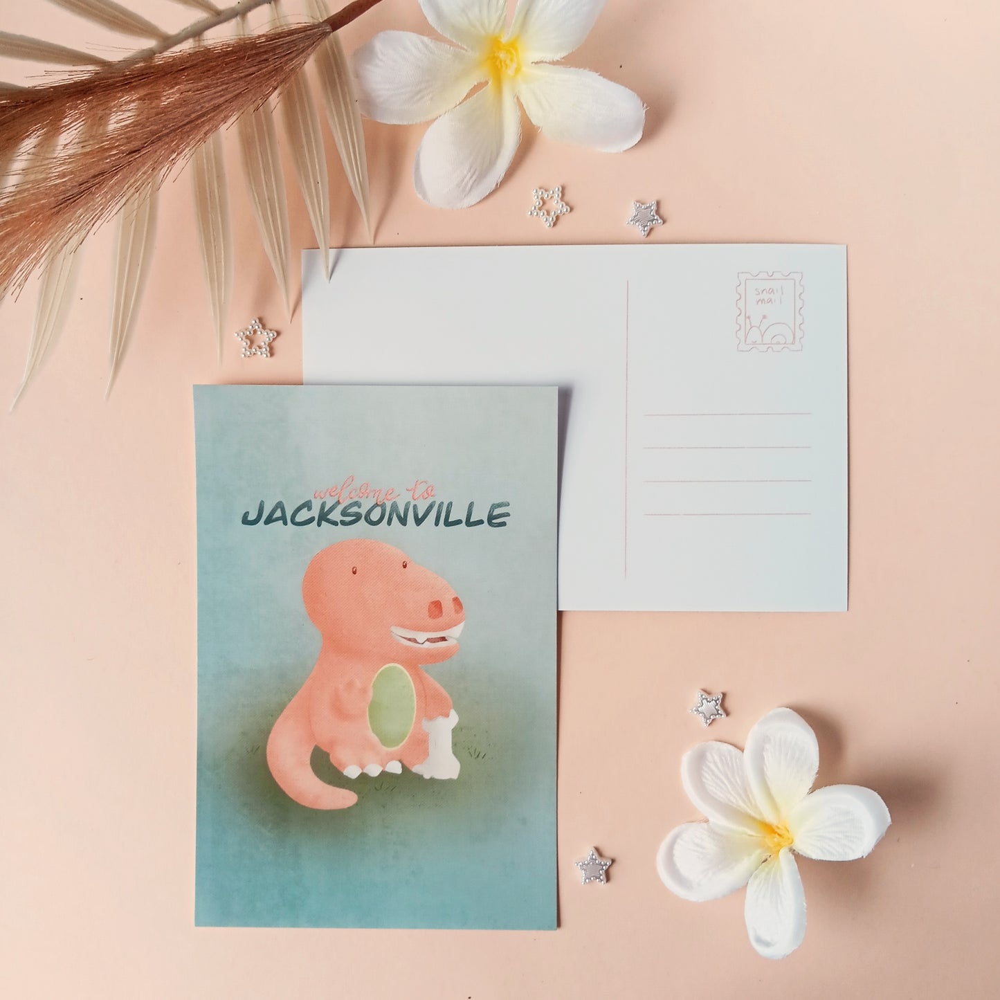 Jax Dino Postcard