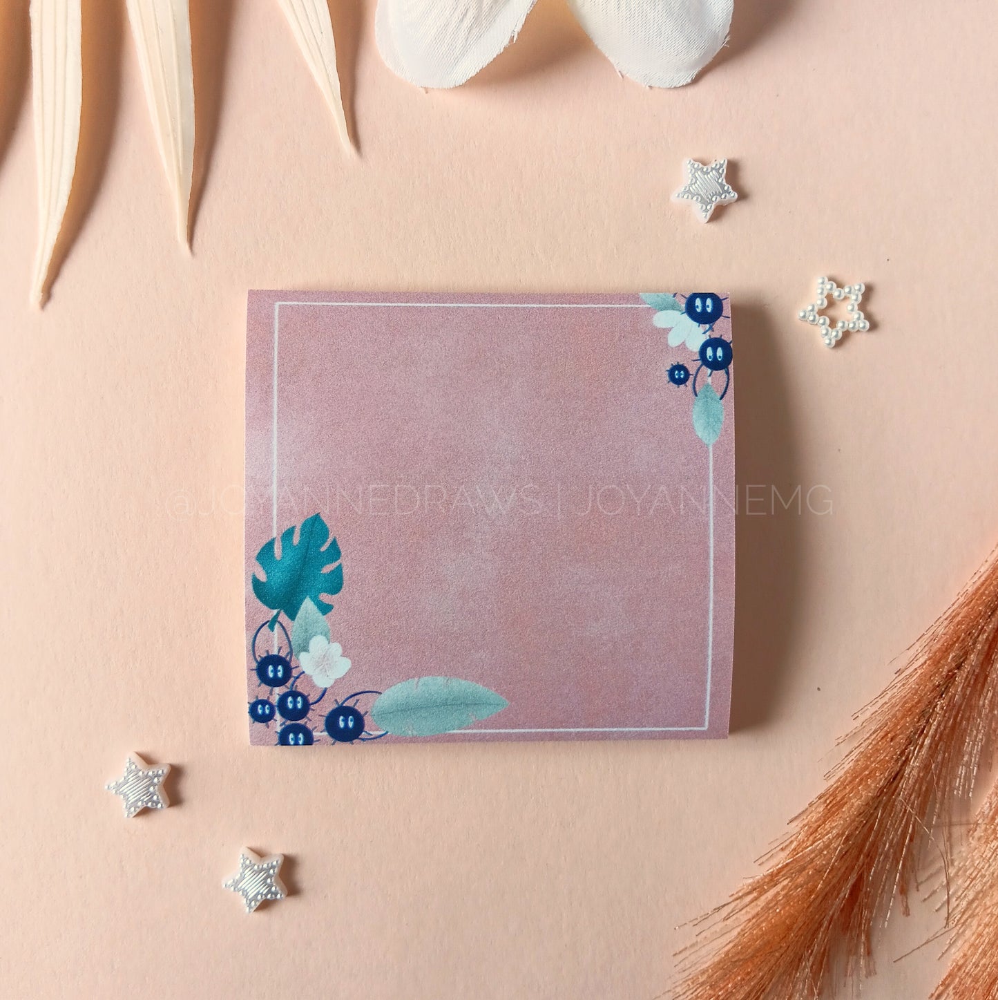 Tropical Soot Friends Sticky Notes