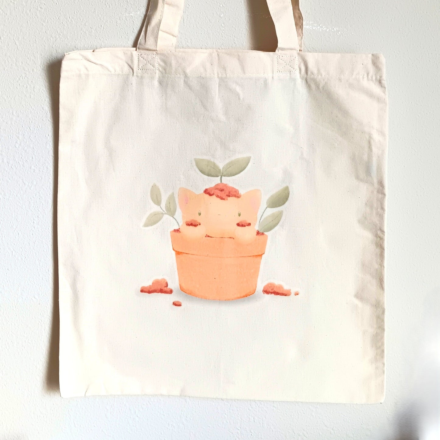 Cat Plant Tote