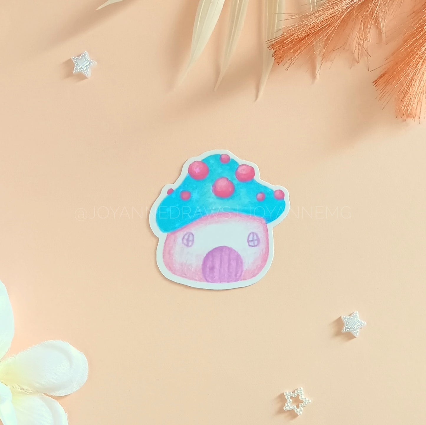 Blue Mushroom