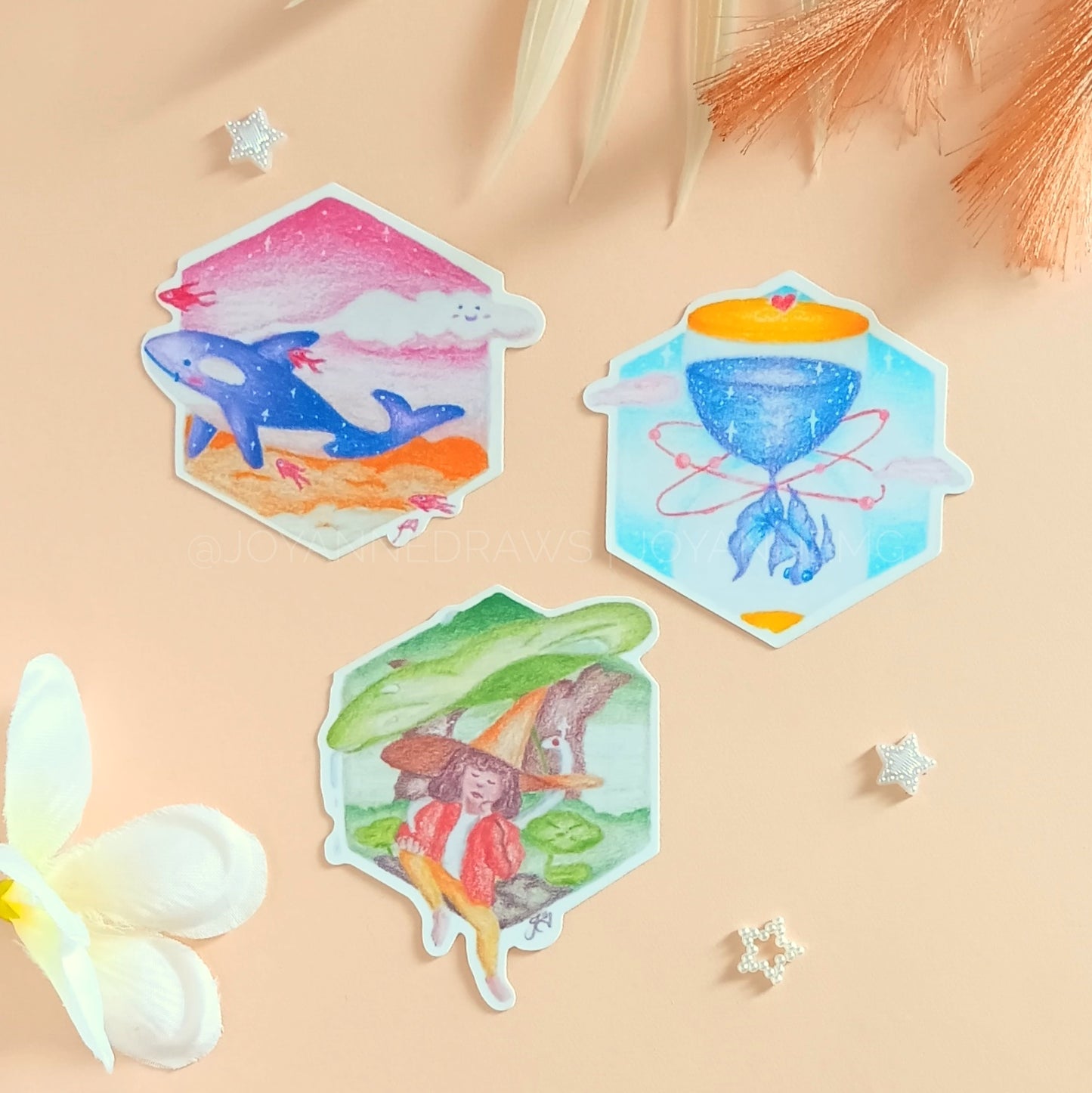 Hexagonal Illustrations (Limited Edition)