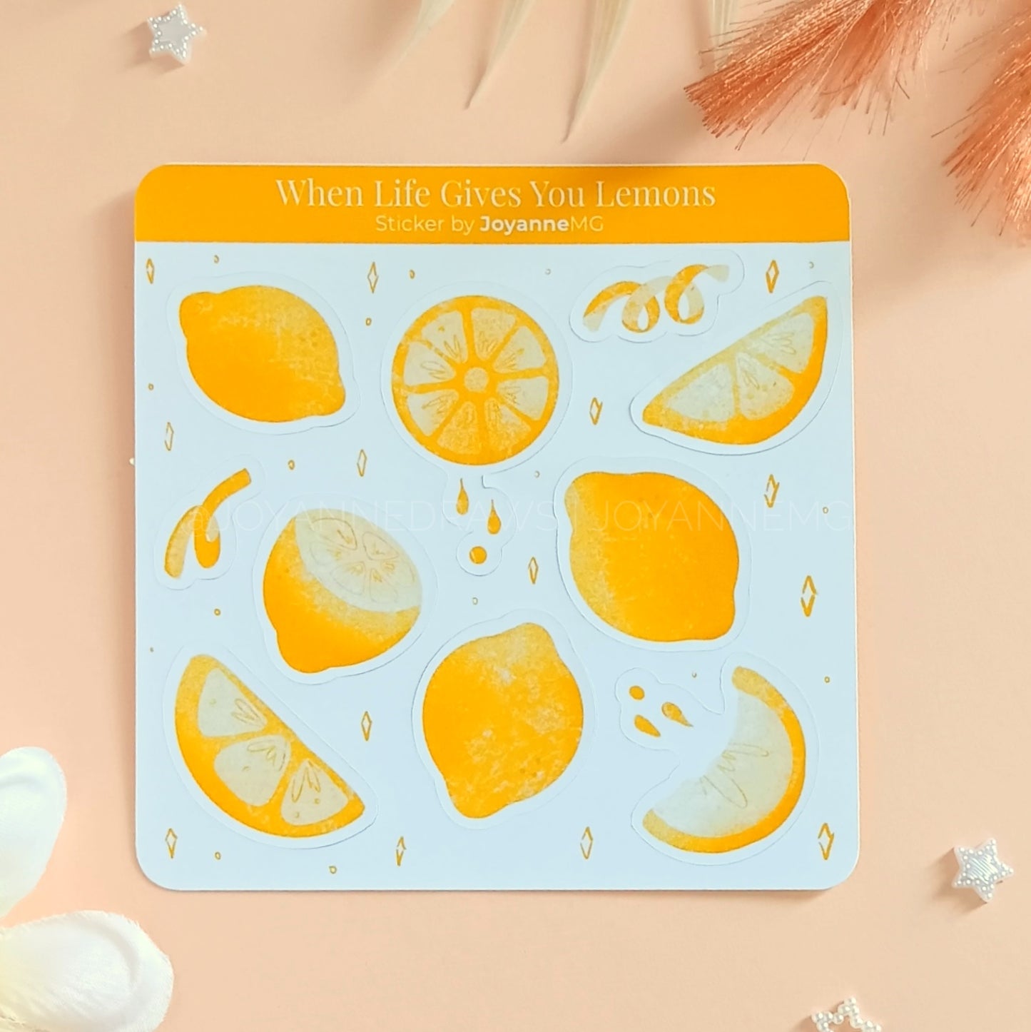 When Life Gives You Lemons Sticker Sheet