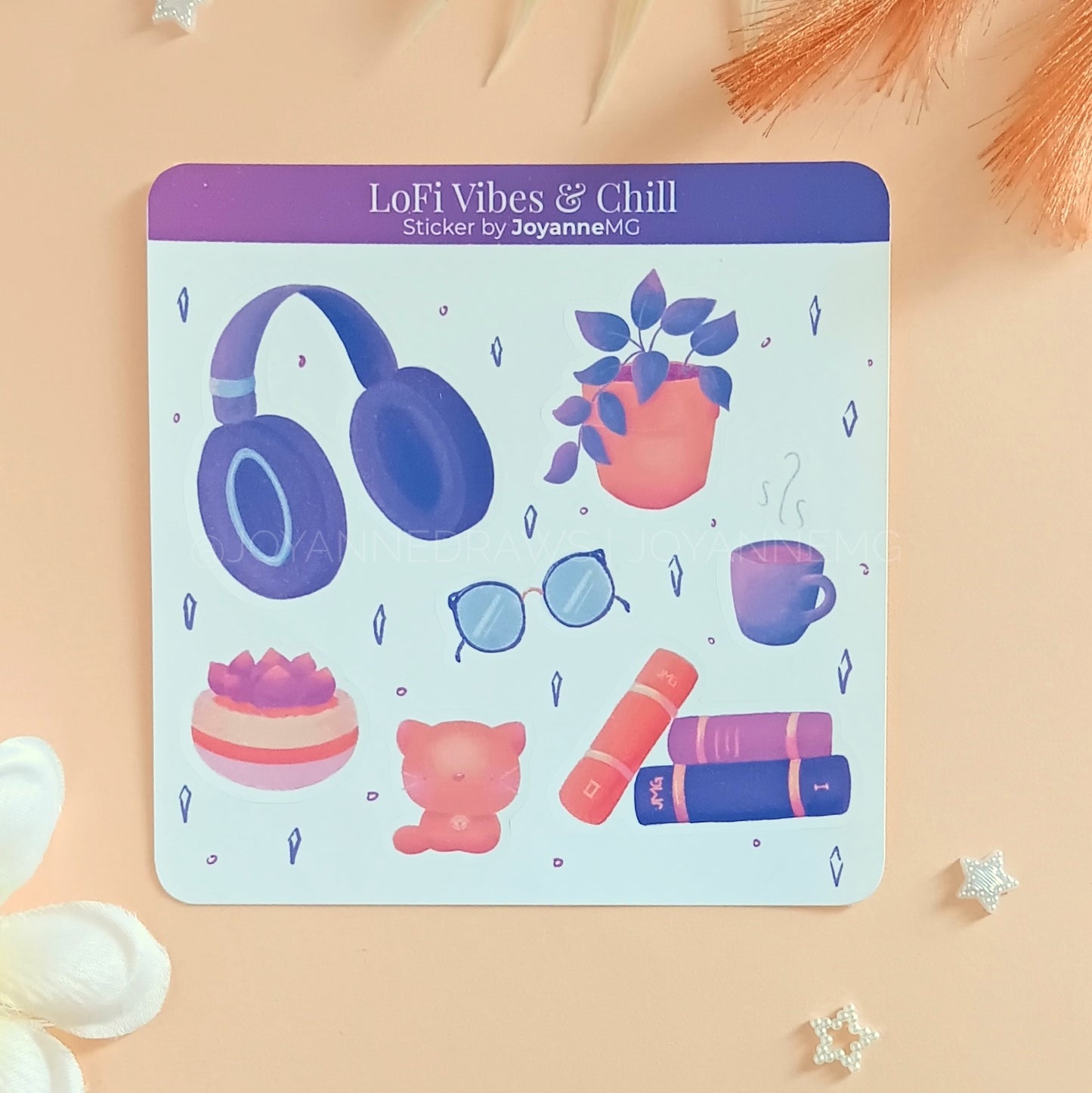 LoFi Vibes Sticker Sheet