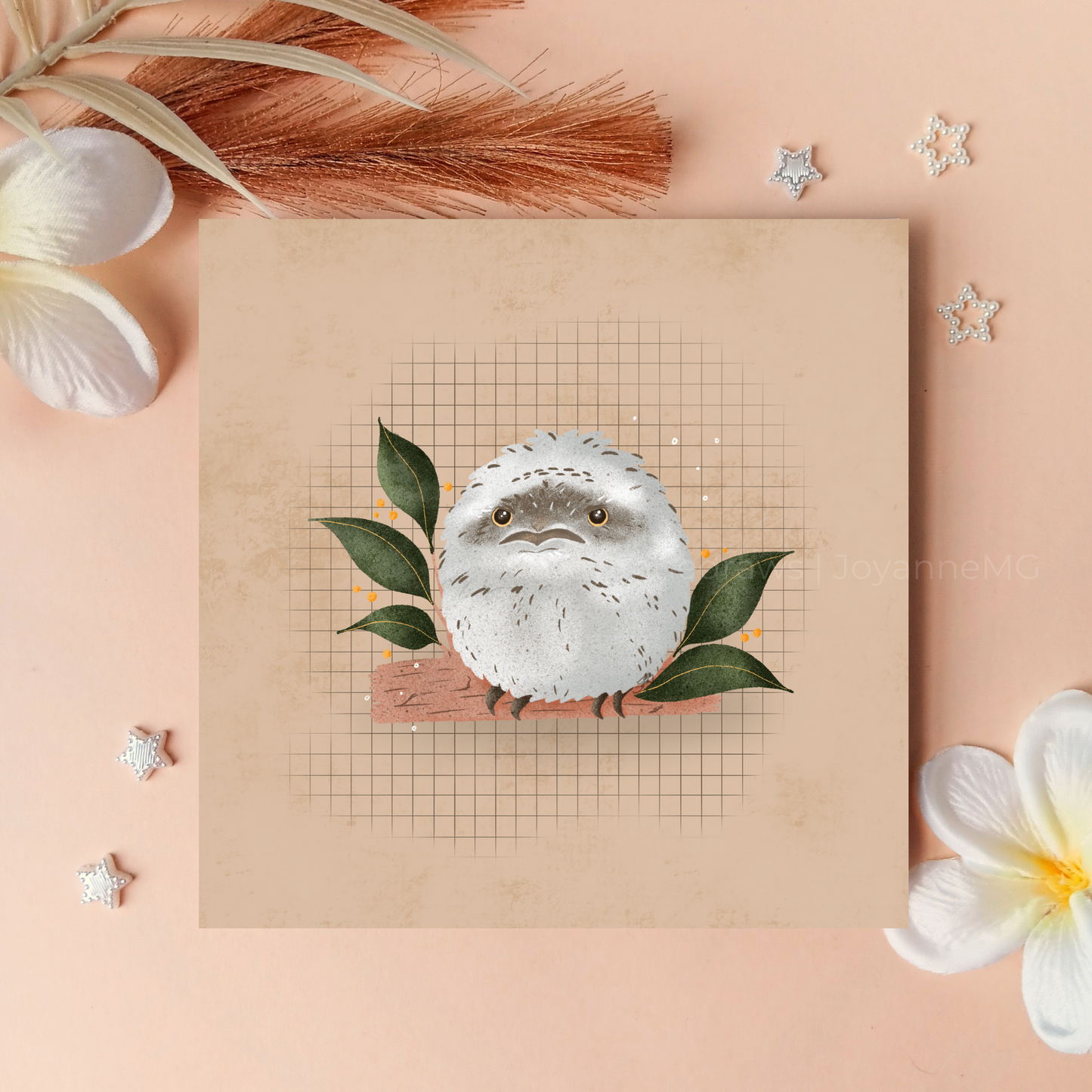 Tawny Frogmouth Art Print