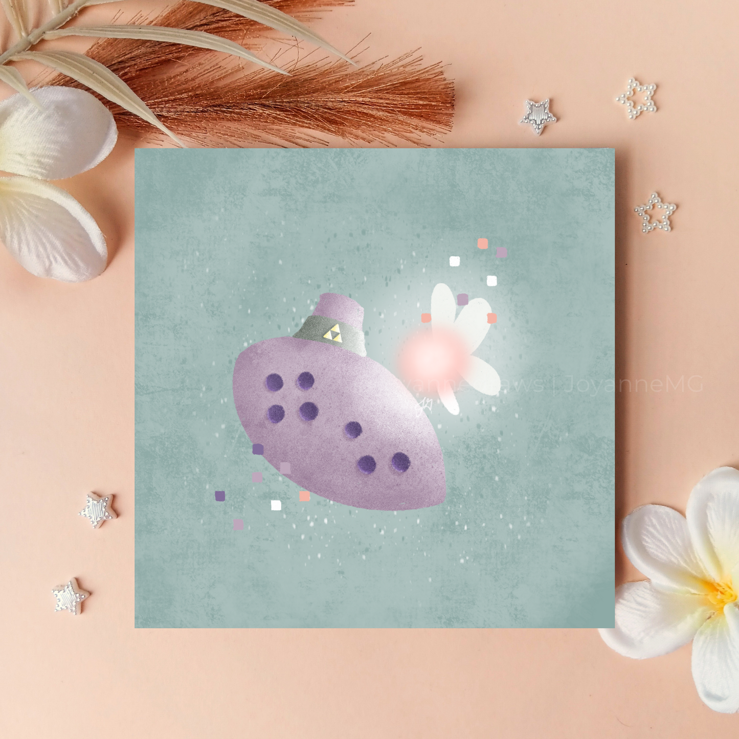 Ocarina Fairy Art Print