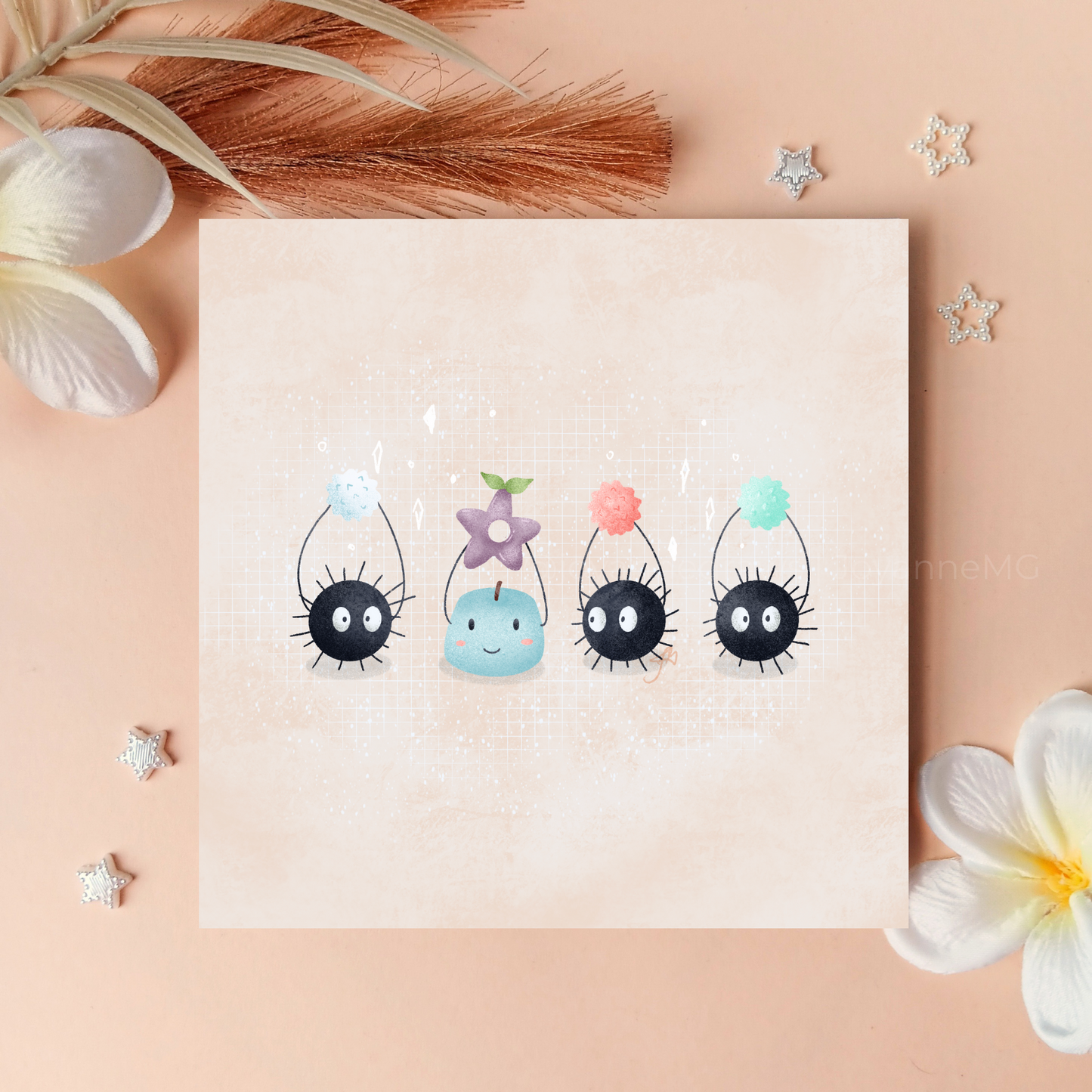 Helper Friends Art Print