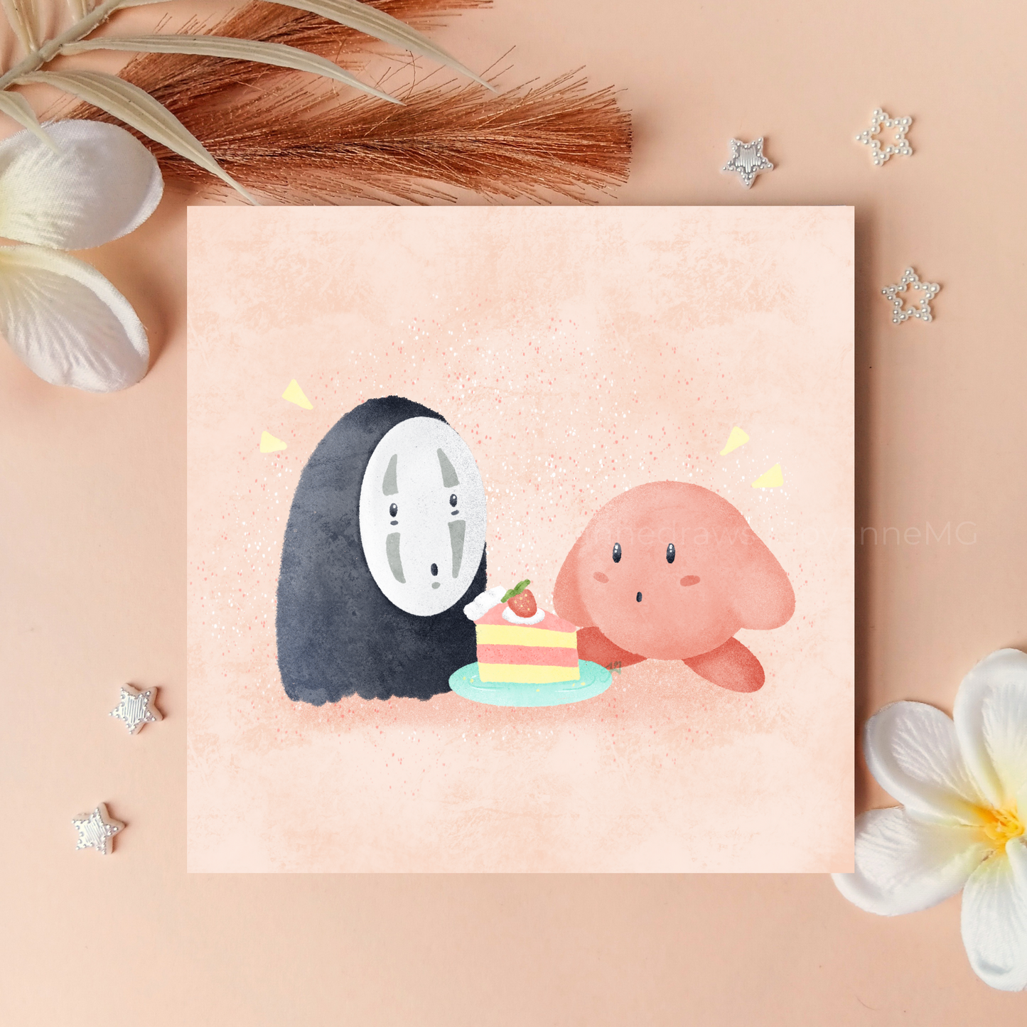 Last Piece of Cake Art Print