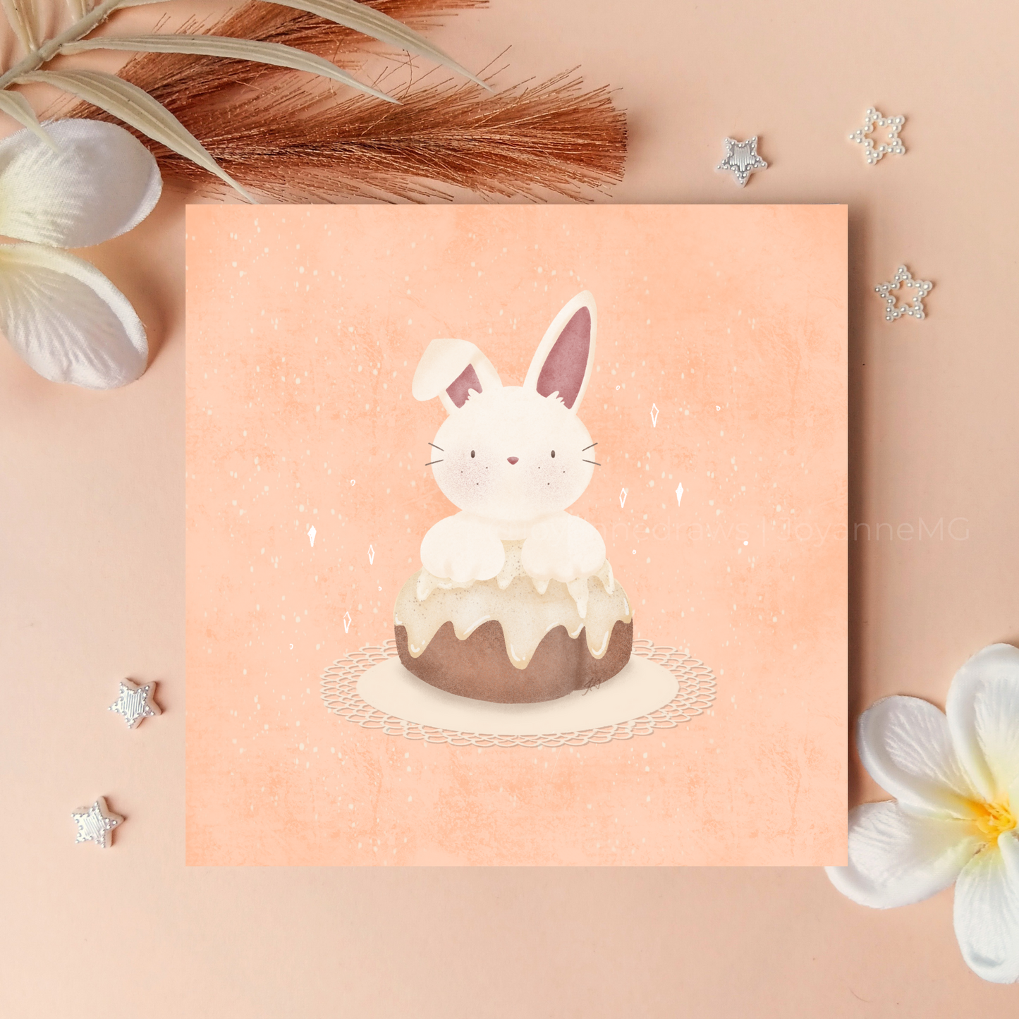 Cinnabunny Art Print