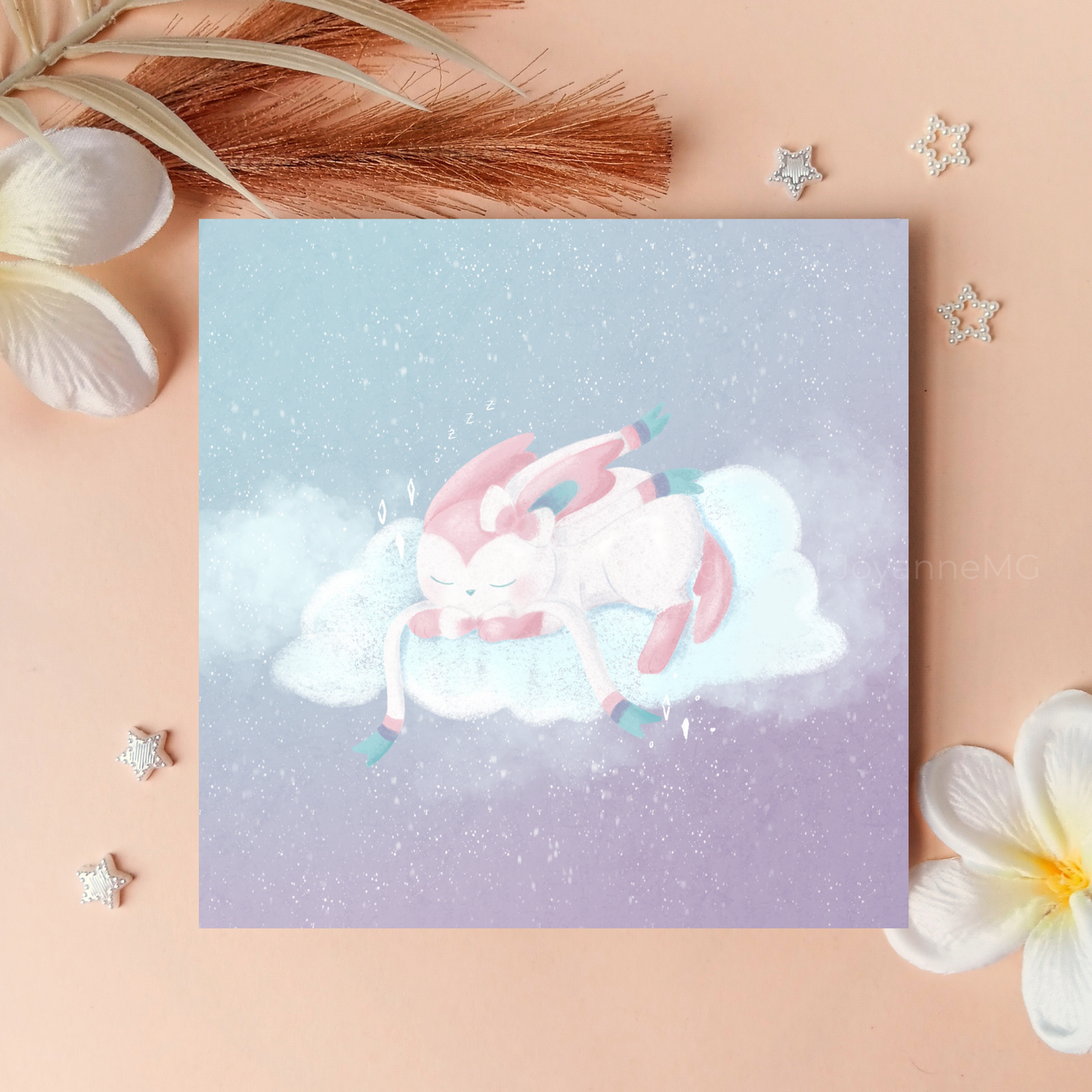 Sleepy Fairy Eeveelution Art Print