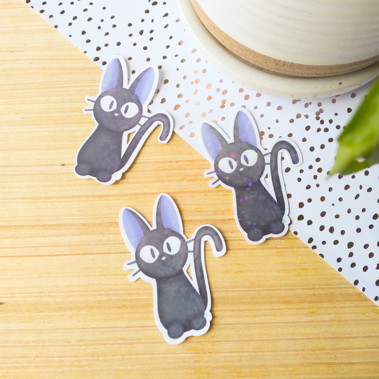 SG Black Cat Vinyl Sticker