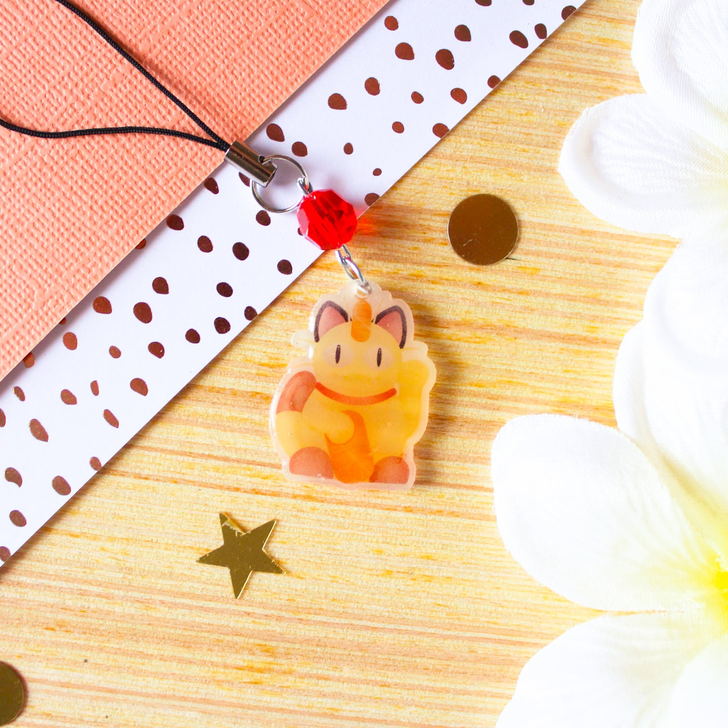 Lucky Meowth Charm