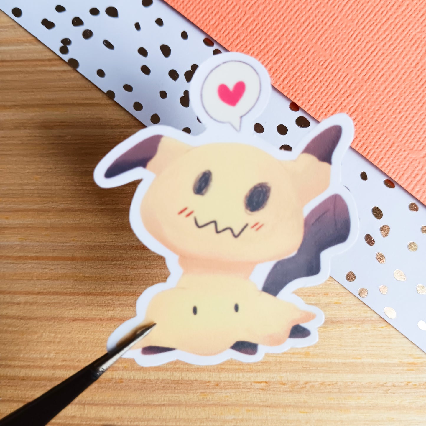 Ghost Fairy Monster Sticker