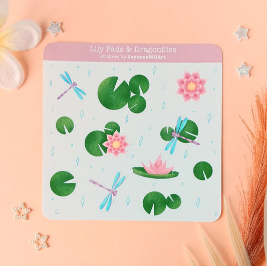 Lily Pad Sticker Sheet