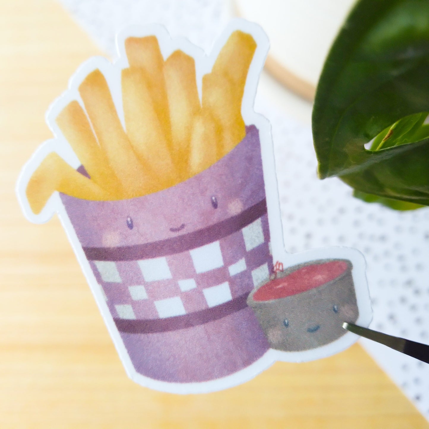 Cute Ketchup and Fries